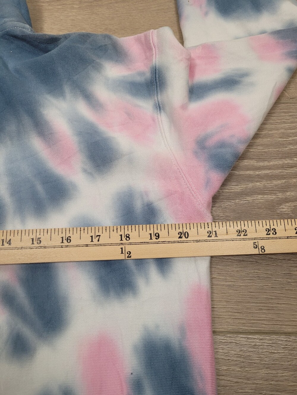 Y2K Niagara Falls Canada Dye Tie Colour Quarter Zip Up Sweatshirt Size: M - Picture 9 of 11